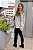 Camisa Feminina Oversized Alexia Lã Batida Gelo - Imagem 9