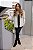 Camisa Feminina Oversized Alexia Lã Batida Gelo - Imagem 6