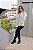 Camisa Feminina Oversized Alexia Lã Batida Gelo - Imagem 11