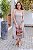 Vestido Feminino midi Nila nude - Imagem 3