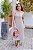 Vestido Feminino midi Nila nude - Imagem 5