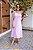 Vestido Feminino midi Nila rosa - Imagem 3