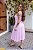 Vestido Feminino midi Nila rosa - Imagem 6