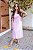Vestido Feminino midi Nila rosa - Imagem 5
