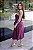 Vestido Feminino midi Nila marsala - Imagem 1