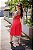 Vestido Feminino midi Nila vermelho - Imagem 6