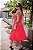 Vestido Feminino midi Nila vermelho - Imagem 4