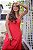 Vestido Feminino midi Nila vermelho - Imagem 5