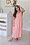 Vestido Feminino Midi Mada Rosa Pêssego - Imagem 3