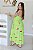 Vestido Feminino Midi Mada Verde Estampado - Imagem 2