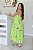 Vestido Feminino Midi Mada Verde Estampado - Imagem 3