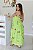 Vestido Feminino Midi Mada Verde Estampado - Imagem 5