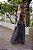 Vestido Feminino Longo Mavie Preto Listrado - Imagem 10