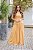Vestido Feminino Longo Lorena Mostarda - Imagem 1