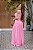 Vestido Feminino Longo Lorena Rosa Bebe - Imagem 6