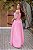 Vestido Feminino Longo Lorena Rosa Bebe - Imagem 3
