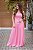 Vestido Feminino Longo Lorena Rosa Bebe - Imagem 2