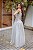 Vestido Feminino Longo Lorena Cinza - Imagem 8