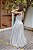 Vestido Feminino Longo Lorena Cinza - Imagem 5