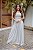 Vestido Feminino Longo Lorena Cinza - Imagem 6