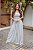 Vestido Feminino Longo Lorena Cinza - Imagem 1