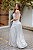 Vestido Feminino Longo Lorena Cinza - Imagem 4