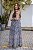 Vestido Feminino Longo Mada Summer Estampa de Zebra - Imagem 2