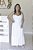 Vestido Feminino Longuete Clara Branco - Imagem 5