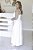 Vestido Feminino Longuete Clara Branco - Imagem 3