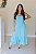 Vestido Feminino Longuete Clara Turquesa - Imagem 5
