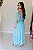 Vestido Feminino Longuete Clara Turquesa - Imagem 4