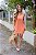 Vestido Feminino Curto Liah Coral - Imagem 1