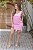 Vestido Feminino Curto Liah Rosa - Imagem 1