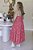 Vestido Feminino Midi Mada vermelho estampado - Imagem 2