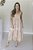 Vestido Feminino Midi Mada Nude Estampado - Imagem 1