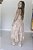 Vestido Feminino Midi Mada Nude Estampado - Imagem 5