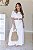 Conjunto Feminino longo Mirella Branco - Imagem 1