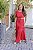 Conjunto Feminino longo Mirella Vermelho - Imagem 1