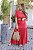 Conjunto Feminino longo Mirella Vermelho - Imagem 5