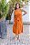 Vestido Feminino Midi Marina Cenoura - Imagem 3