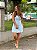 Vestido Feminino Curto Joana azul bebê - Imagem 4