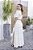 Conjunto Feminino longo Mirella branco estampado - Imagem 4