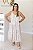 Vestido Feminino Midi Mada nude estampado - Imagem 1