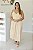 Vestido Feminino Midi Mada baunilha estampado - Imagem 3