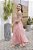 Vestido Feminino Longuete Paula pessego - Imagem 2