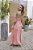 Vestido Feminino Longuete Paula pessego - Imagem 5
