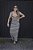 Vestido Feminino Longo Val listrado - Imagem 2