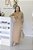 Vestido Feminino Longo Val nude - Imagem 1