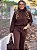 Conjunto Luiza Gola Alta Marrom - Imagem 1