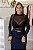 Body Tule Manga Longa preto - Imagem 5